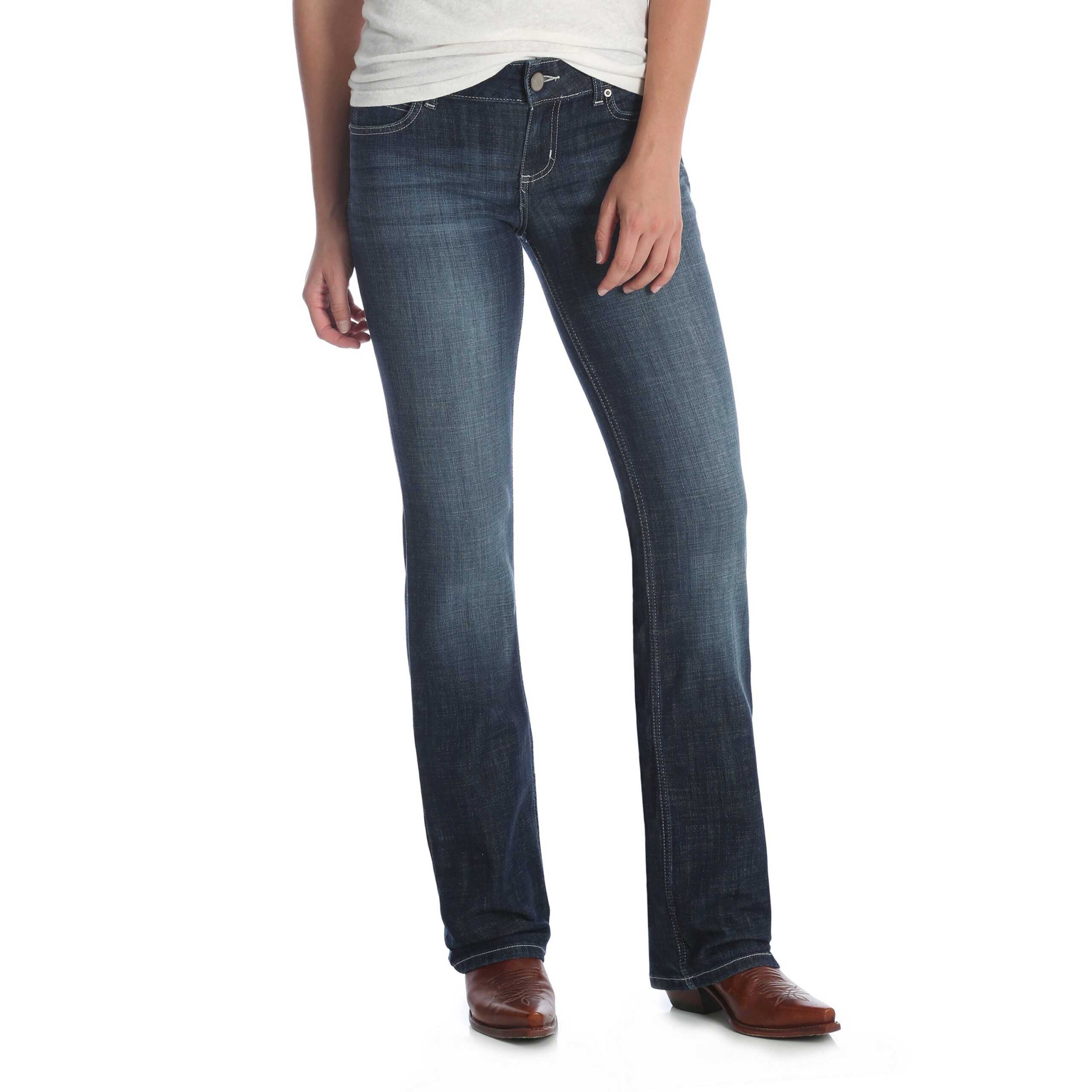 Wrangler Ladies Mid-Rise Jeans