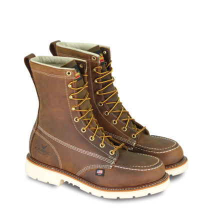 Thorogood Men’s American Heritage – 8″ Trail Crazyhorse Safety Toe  – Moc Toe Maxwear90