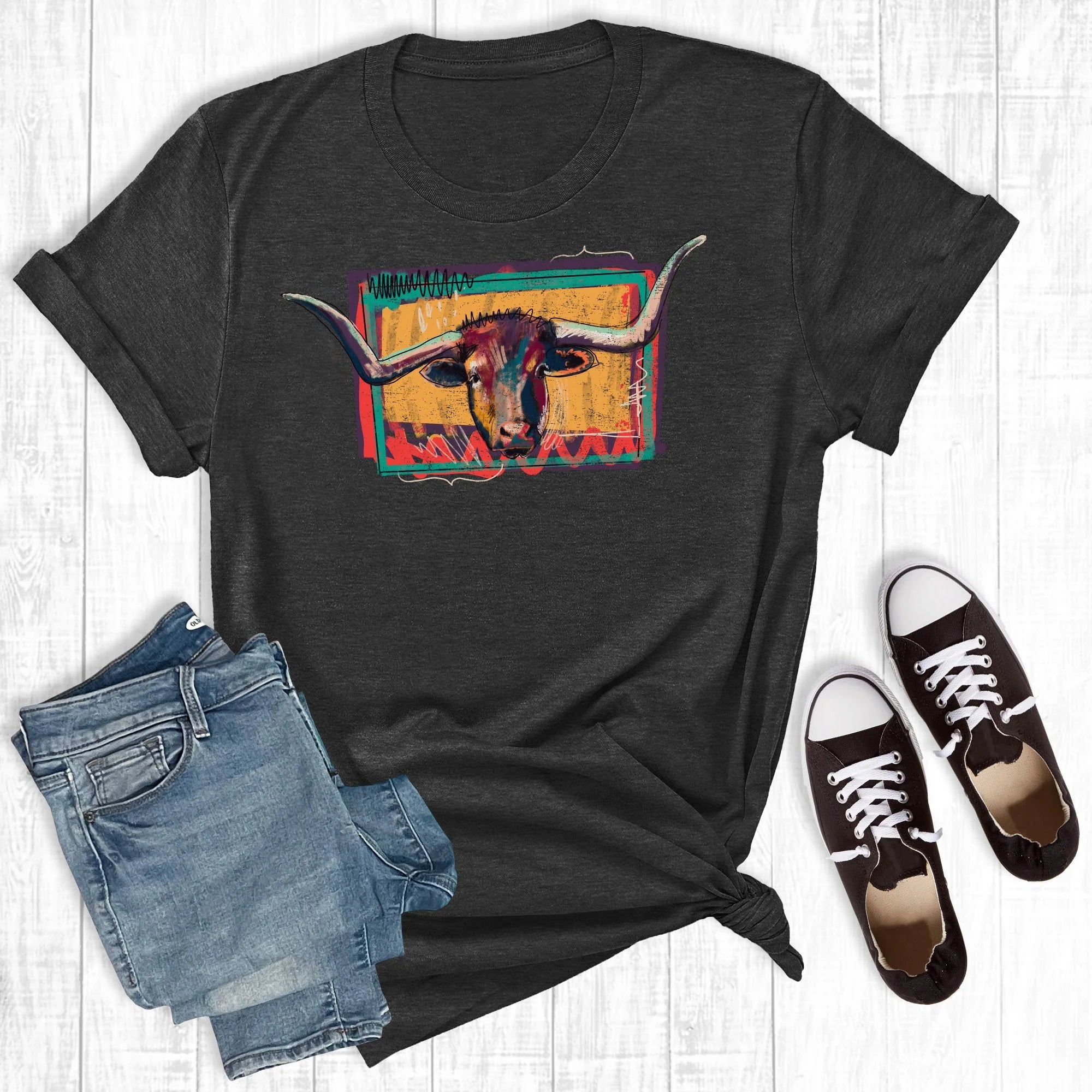 Rebel Rose Ladies Funky Longhorn