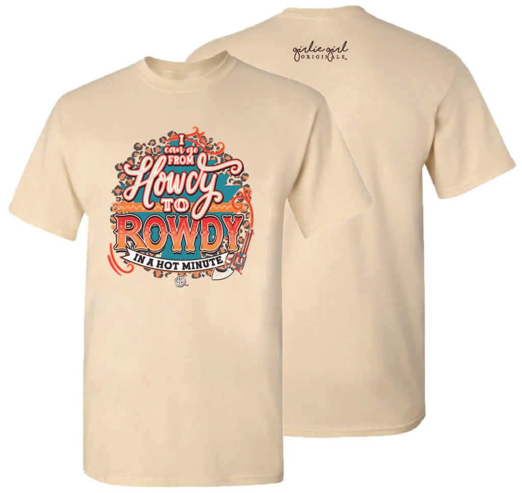 Girlie Girl Ladies Howdy Rowdy