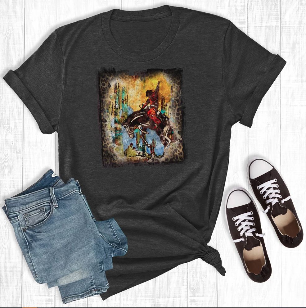 Rebel Rose Ladies Grunge Cowboy
