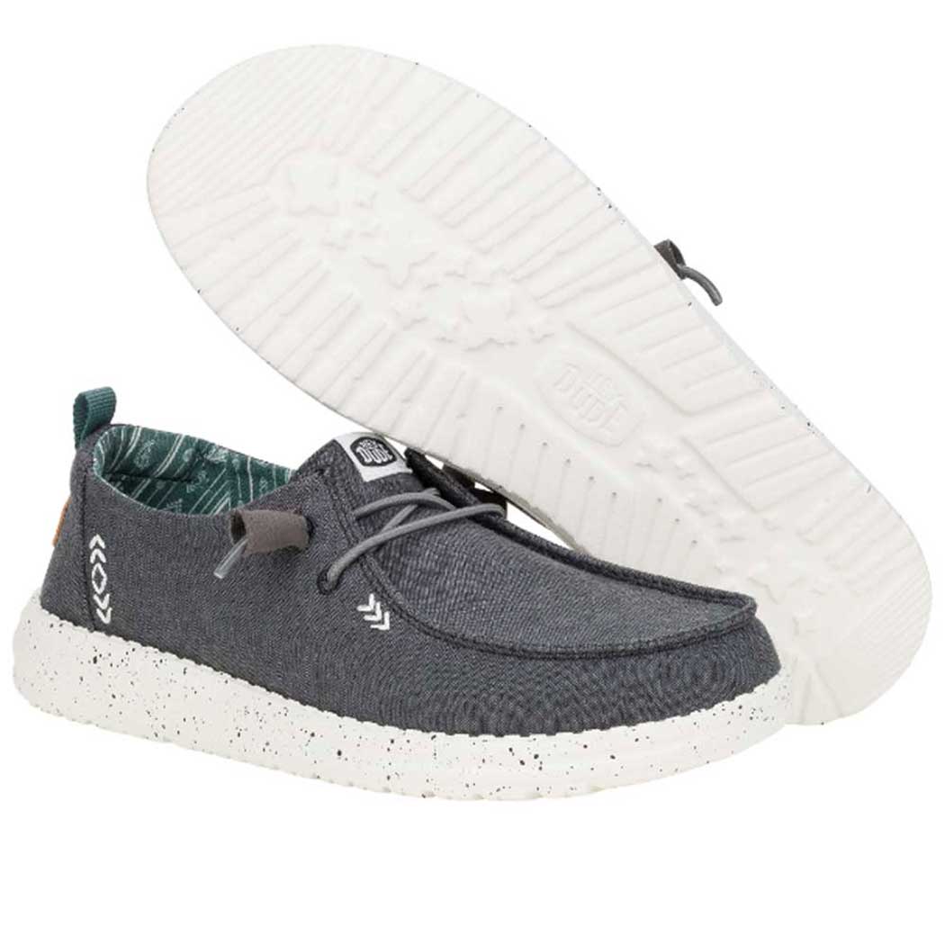 Hey Dude Ladies Wendy Chambray – Black