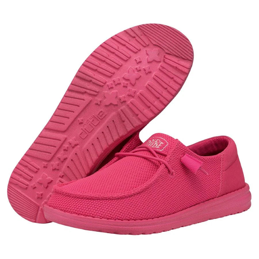 Hey Dude Ladies Wendy Funk Mono – Electric Pink