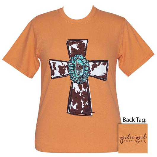 Girlie Girl Ladies Cow Cross