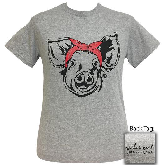 Girlie Girl Ladies Paisley Bandana Pig
